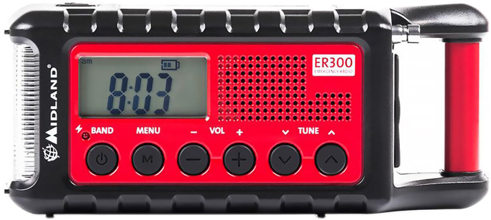 Радиоприемник / часы Midland ER300