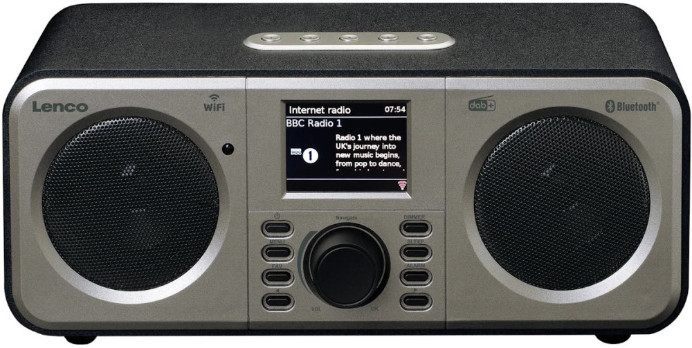 Радиоприемник / часы Lenco DIR-141