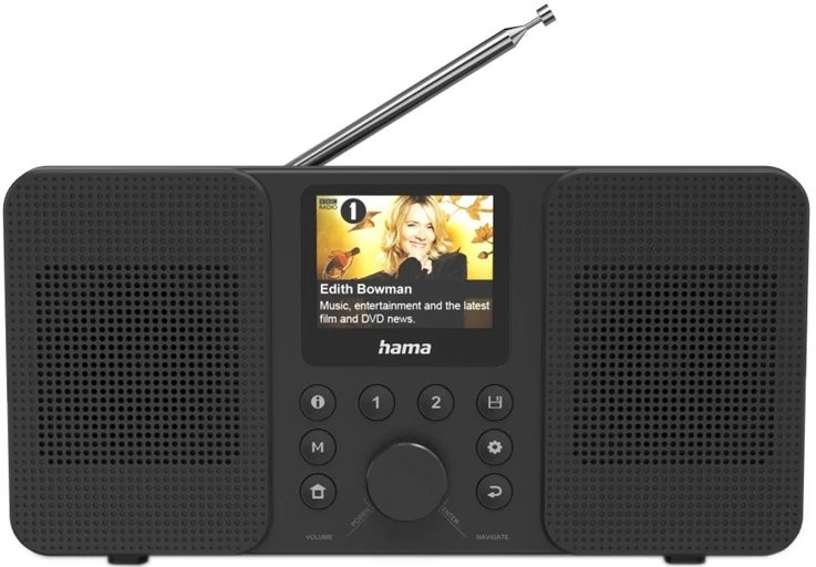 Радиоприемник / часы Hama DIR10