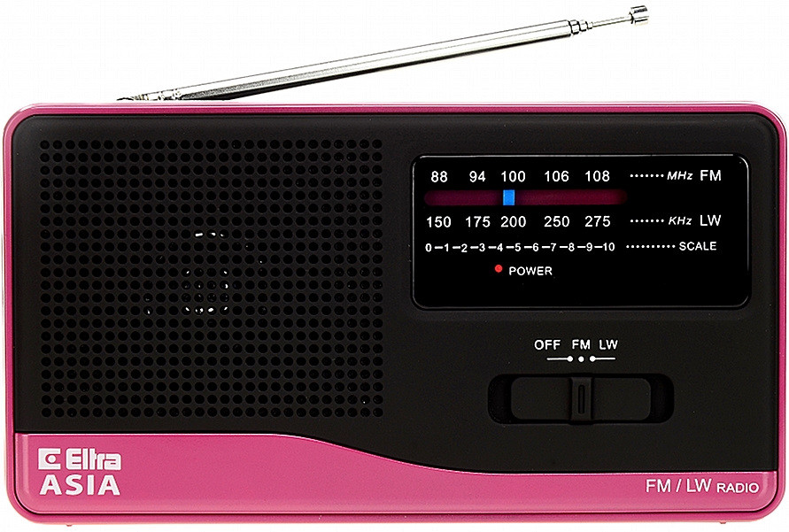 Радіоприймач / годинник Eltra Asia