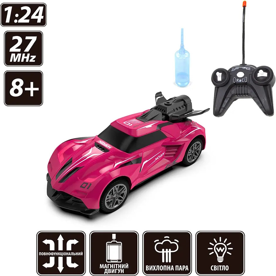 Радіокерована машина Sulong Toys Spray Car Spor 124