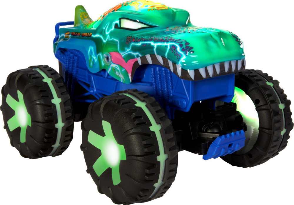 Радиоуправляемая машина Hot Wheels Monster Trucks Mega-Wrex Alive (JBD90