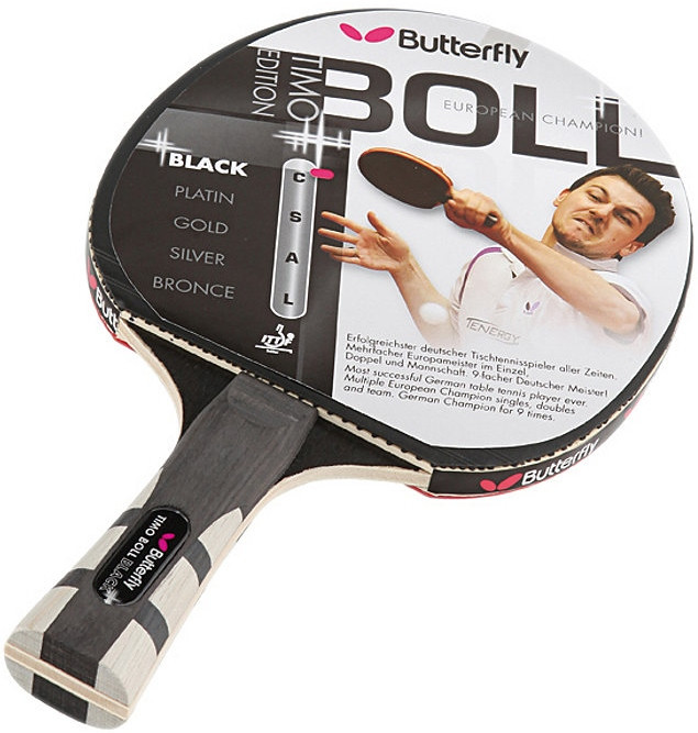 Ракетка для настільного тенісу Butterfly Timo Boll Black