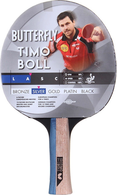 Ракетка для настільного тенісу Butterfly Timo Boll Silver