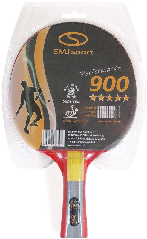 Ракетка для настольного тенниса SMJ Sport Performance 900
