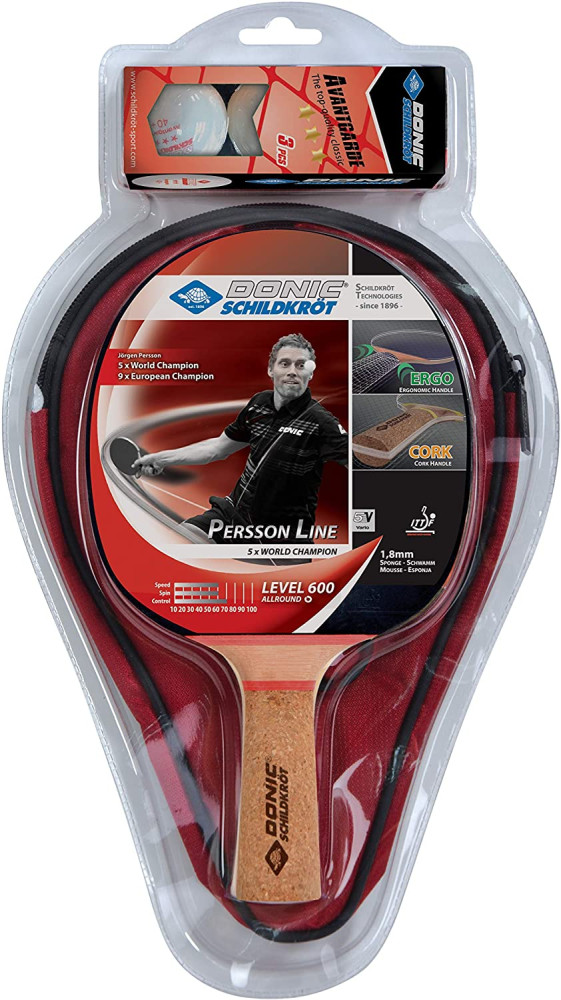 Ракетка для настільного тенісу Donic Persson 600 Gift Set