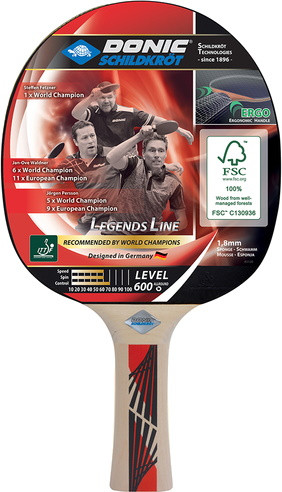 Ракетка для настільного тенісу Donic Legends 600 FSC