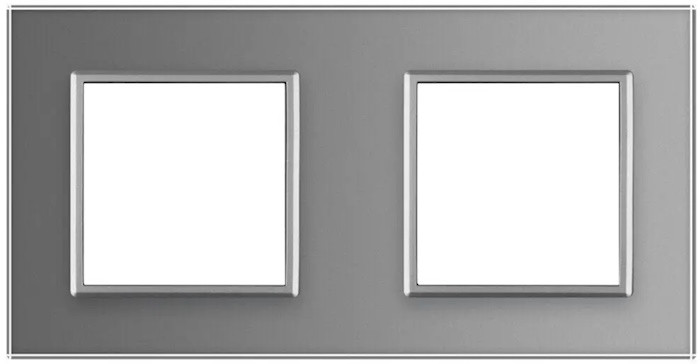 Рамка для розетки / выключателя Livolo VL-P7E/E-4I