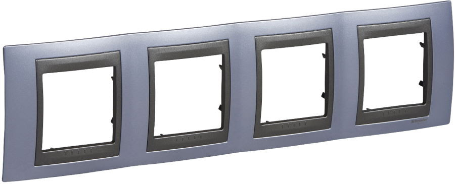 Рамка для розетки / выключателя Schneider Unica Top MGU66.008.298