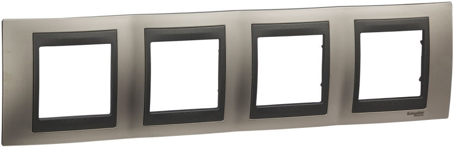 Рамка для розетки / выключателя Schneider Unica Top MGU66.008.239