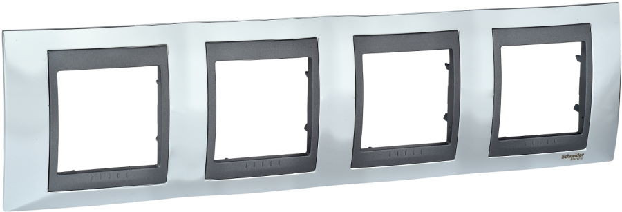 Рамка для розетки / выключателя Schneider Unica Top MGU66.008.210