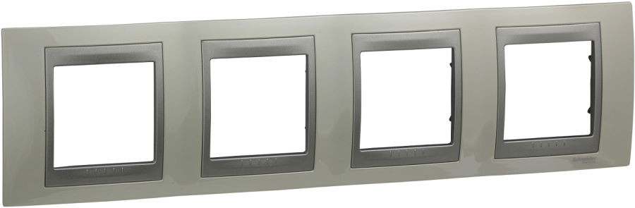 Рамка для розетки / выключателя Schneider Unica Top MGU66.008.092
