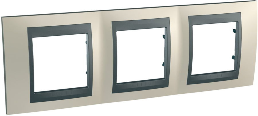Рамка для розетки / выключателя Schneider Unica Top MGU66.006.295