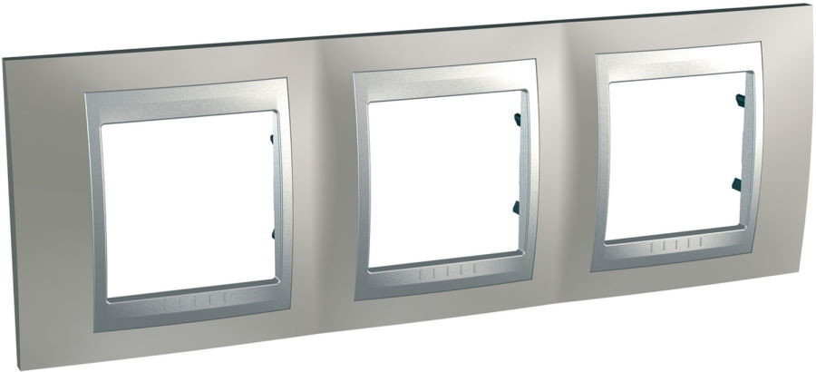 Рамка для розетки / выключателя Schneider Unica Top MGU66.006.039