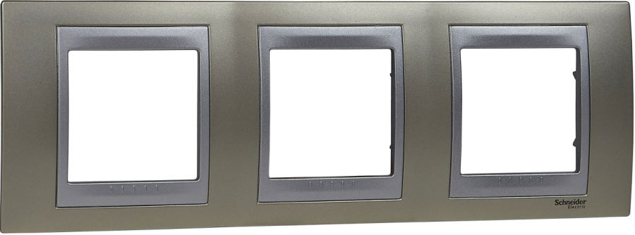 Рамка для розетки / выключателя Schneider Unica Top MGU66.006.095
