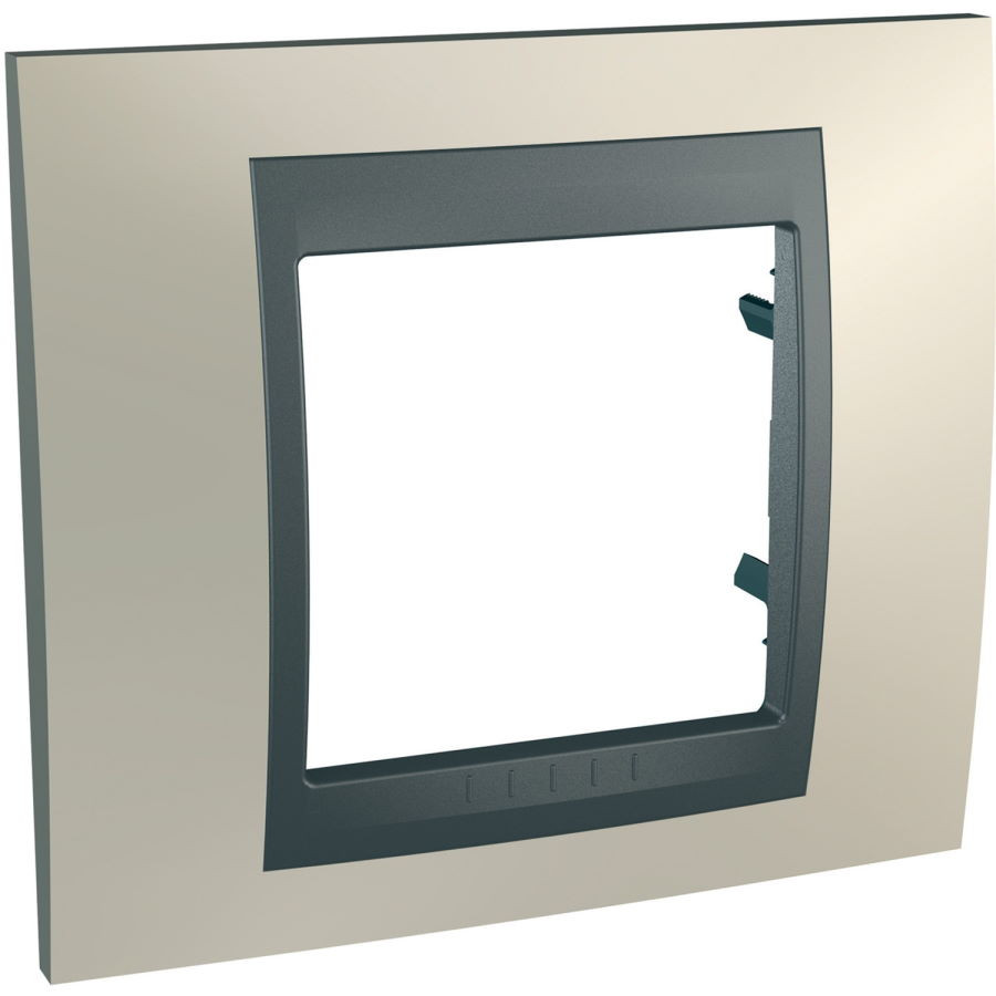 Рамка для розетки / выключателя Schneider Unica Top MGU66.002.295