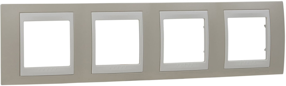 Рамка для розетки / выключателя Schneider Unica MGU6.008.567