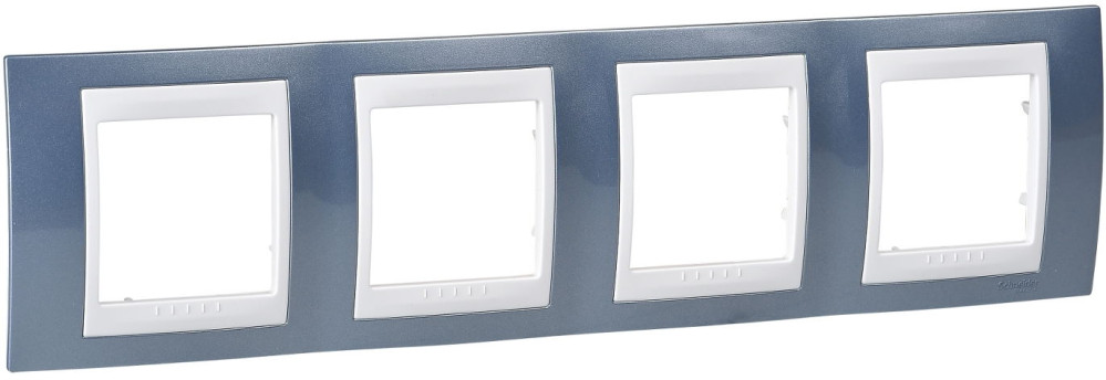 Рамка для розетки / выключателя Schneider Unica MGU6.008.854