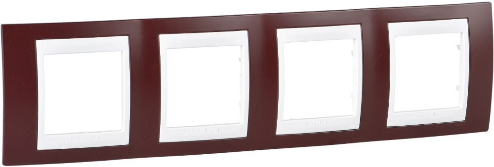 Рамка для розетки / выключателя Schneider Unica MGU6.008.872