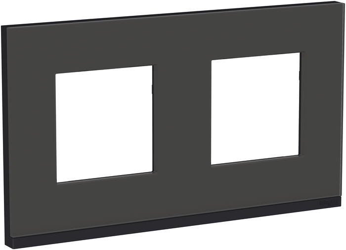 Рамка для розетки / вимикача Schneider New Unica Pure NU600486