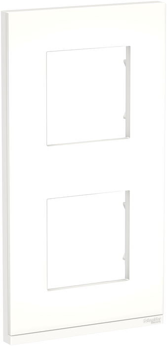 Рамка для розетки / вимикача Schneider New Unica Pure NU6004V89