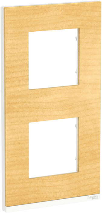 Рамка для розетки / вимикача Schneider New Unica Pure NU6004V83