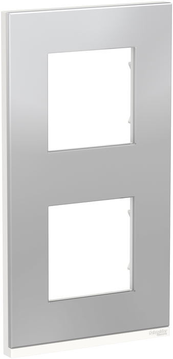 Рамка для розетки / вимикача Schneider New Unica Pure NU6004V80