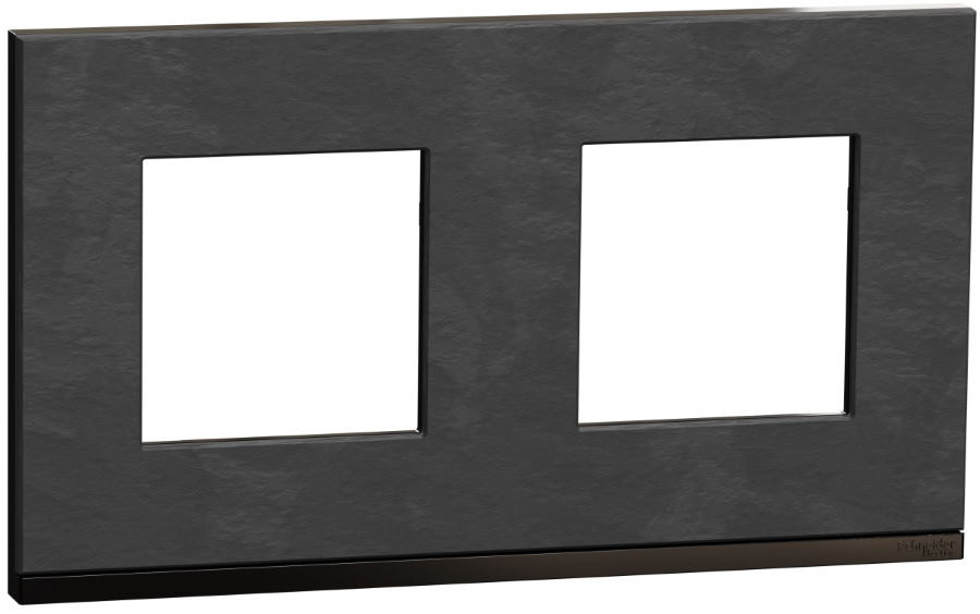Рамка для розетки / вимикача Schneider New Unica Pure NU600487