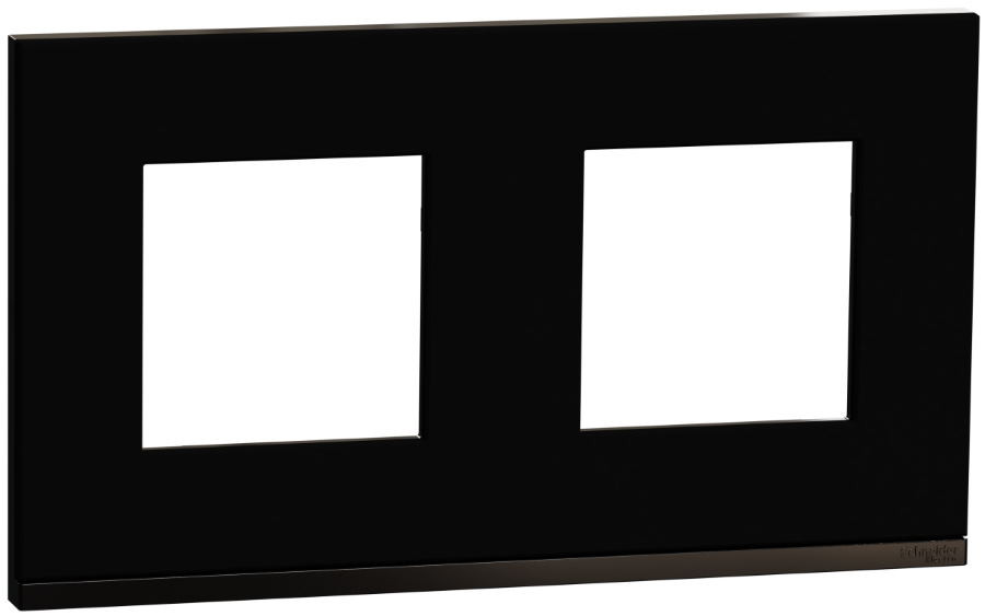 Рамка для розетки / вимикача Schneider New Unica Pure NU600482