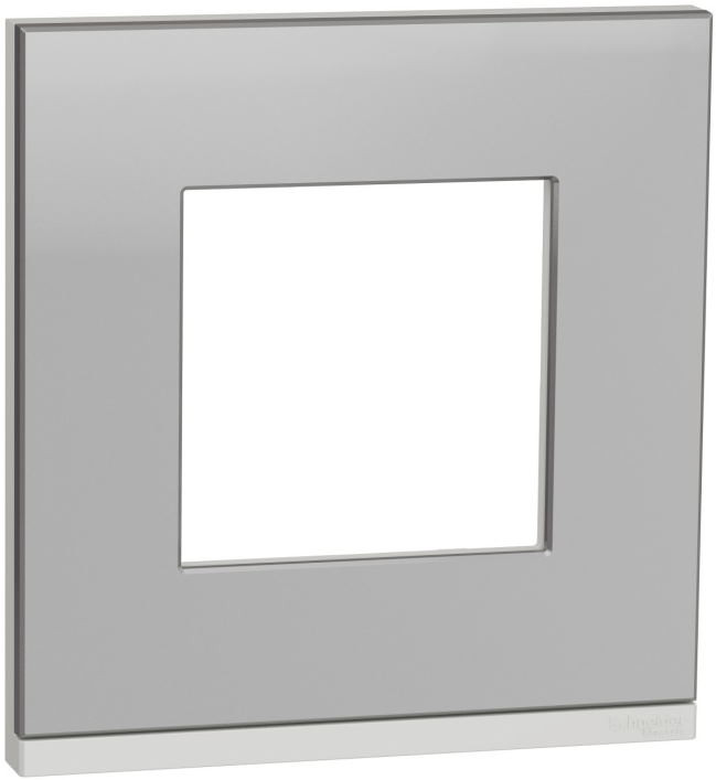 Рамка для розетки / выключателя Schneider New Unica Pure NU600280