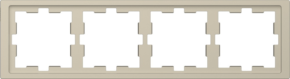 Рамка для розетки / вимикача Schneider Merten D-Life MTN4040-6533