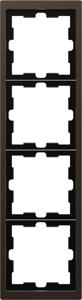 Рамка для розетки / вимикача Schneider Merten D-Life MTN4040-6552