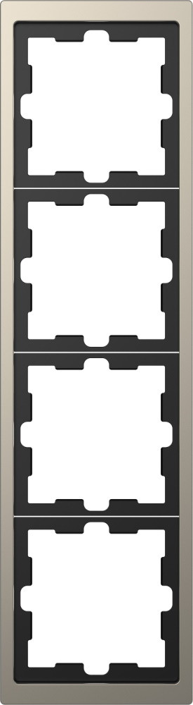 Рамка для розетки / вимикача Schneider Merten D-Life MTN4040-6550