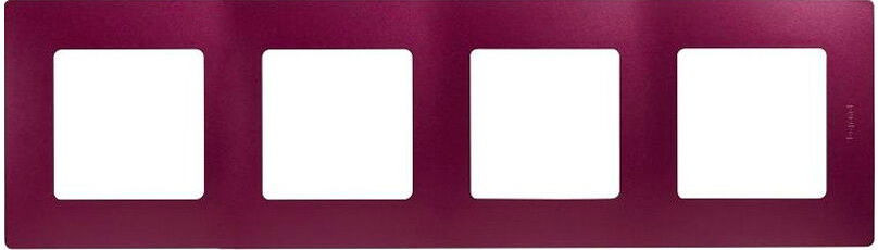 Рамка для розетки / вимикача Legrand Etika 672564