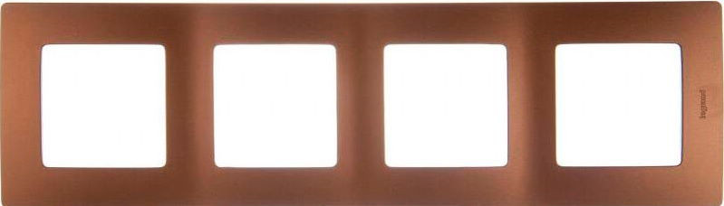 Рамка для розетки / вимикача Legrand Etika 672574