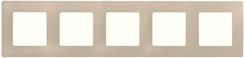 Рамка для розетки / выключателя Legrand Etika 672515