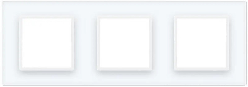 Рамка для розетки / вимикача Livolo C7-SR/SR/SR-11