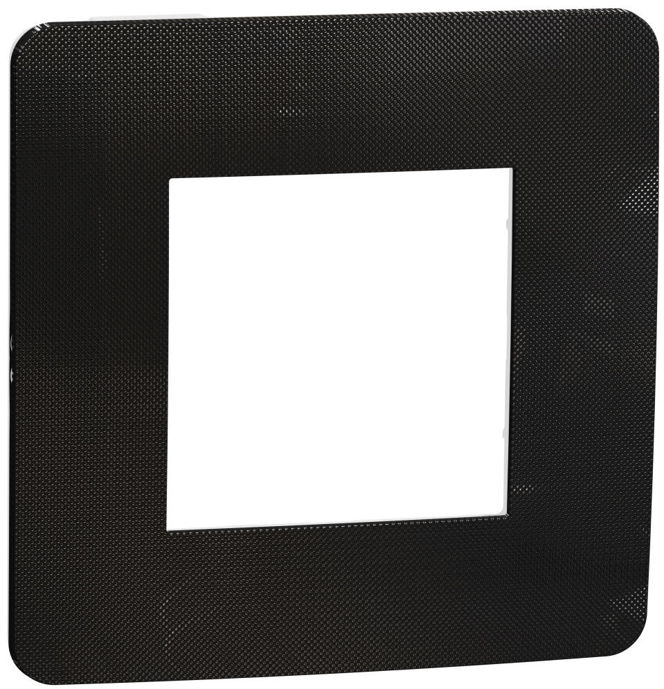 Рамка для розетки / вимикача Schneider New Unica Studio Metal NU280253