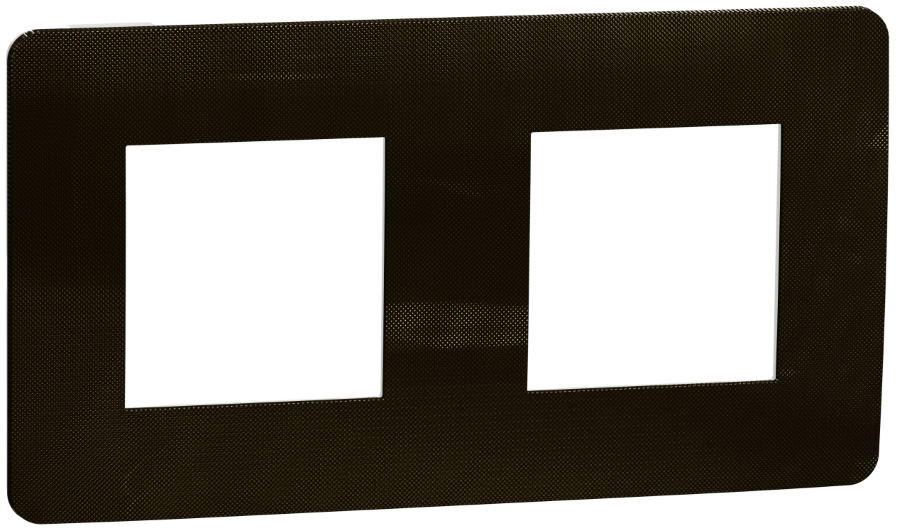 Рамка для розетки / вимикача Schneider New Unica Studio Metal NU280452