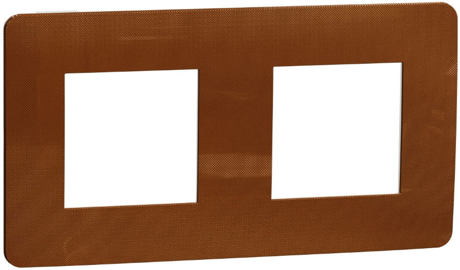 Рамка для розетки / вимикача Schneider New Unica Studio Metal NU280458