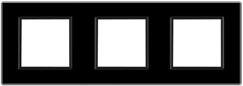 Рамка для розетки / вимикача Livolo C7-SR/SR/SR-12