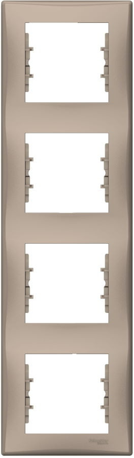 Рамка для розетки / вимикача Schneider Sedna SDN5802068