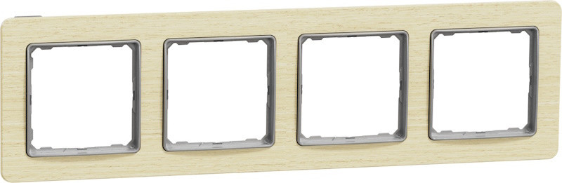 Рамка для розетки / вимикача Schneider Sedna SDD380804