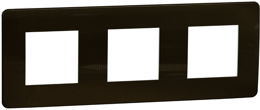 Рамка для розетки / вимикача Schneider New Unica Studio Metal NU280650