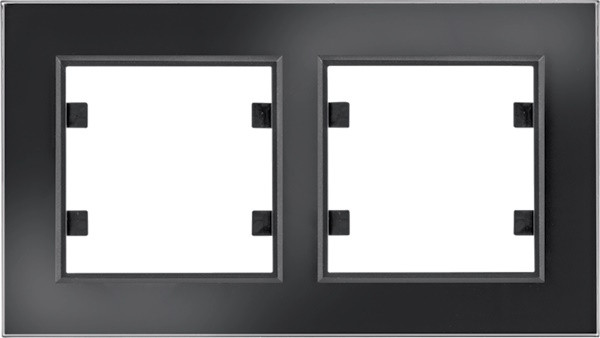 Рамка для розетки / выключателя Hager Lumina Passion WL9221