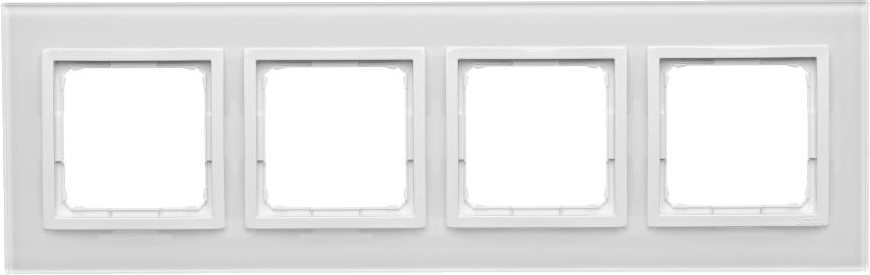 Рамка для розетки / выключателя Simon 54 Nature DRN4/70