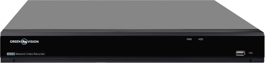 Цифровой NVR видеорегистратор GreenVision GV-N-I018/32 (V2)