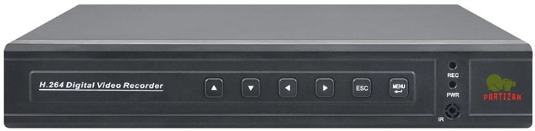 Цифровой NVR видеорегистратор Partizan NVD-811 PoE
