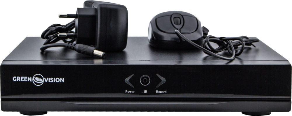 Цифровой NVR видеорегистратор GreenVision GV-N-S012/09