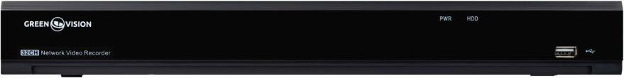 Цифровой NVR видеорегистратор GreenVision GV-N-I019/32 (V2)